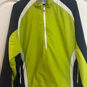 FootJoy Lime and Black Windbreaker